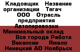 Кладовщик › Название организации ­ Тягач 2001, ООО › Отрасль предприятия ­ Автоперевозки › Минимальный оклад ­ 25 000 - Все города Работа » Вакансии   . Ямало-Ненецкий АО,Ноябрьск г.